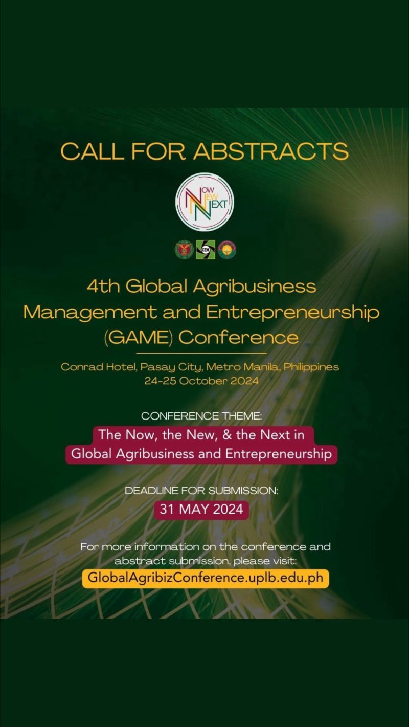 Global Agribusiness Management and Entrepreneurship Conference