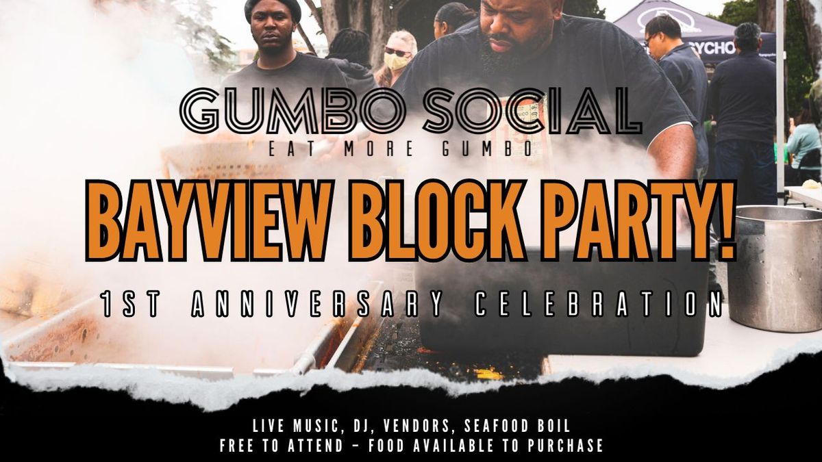 Gumbo Social 1st Anniversary Block Party