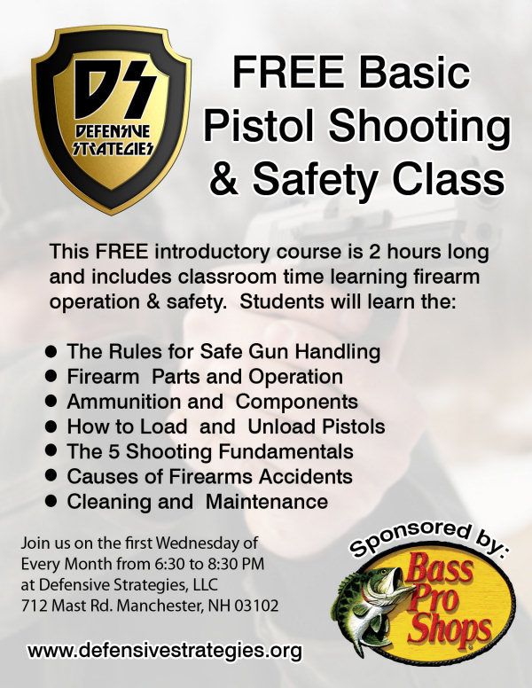 Basic Pistol Shooting & Safety - FREE