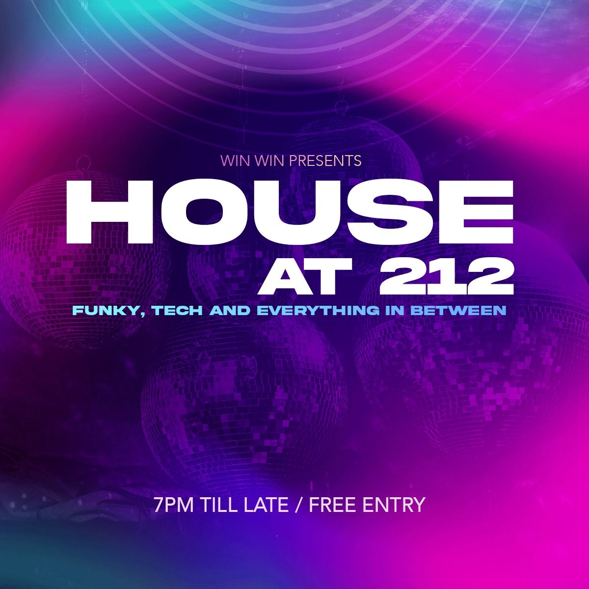 House at 212: Brought to you by Win-Win Bar