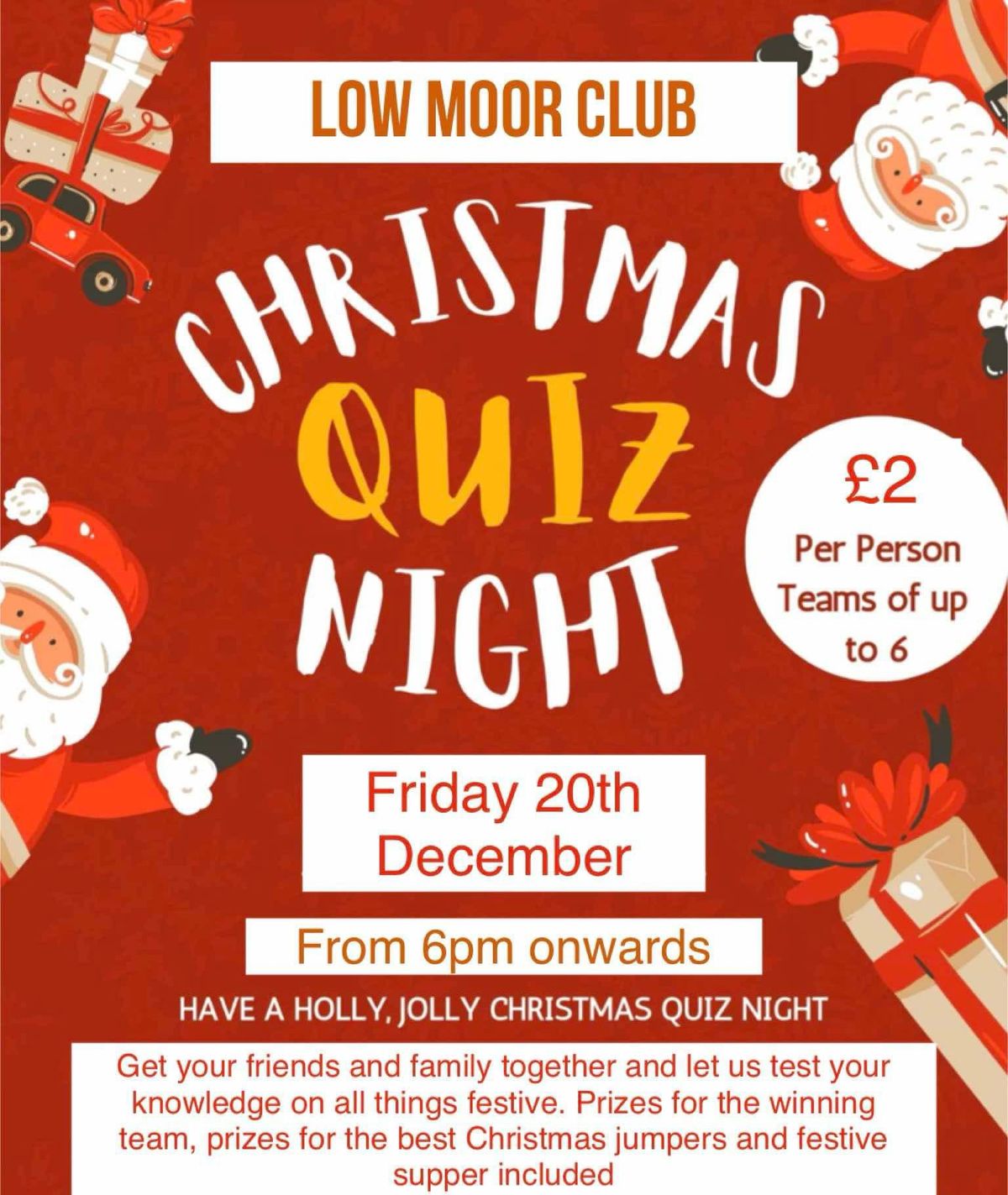 Festive Family Quiz Night