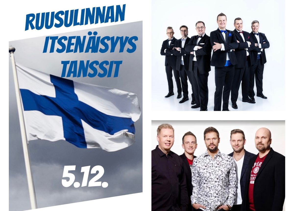 Ruusulinnassa 5.12. Itsen\u00e4isyysp\u00e4iv\u00e4n aattona  SINITAIVAS ja TAIKAKUU 