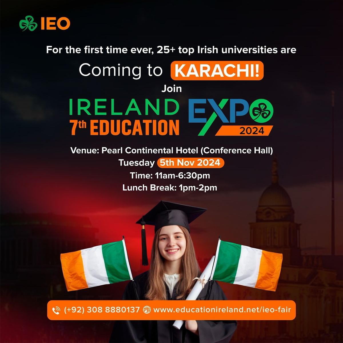 Ireland 7th Education Expo 2024 (Karachi)