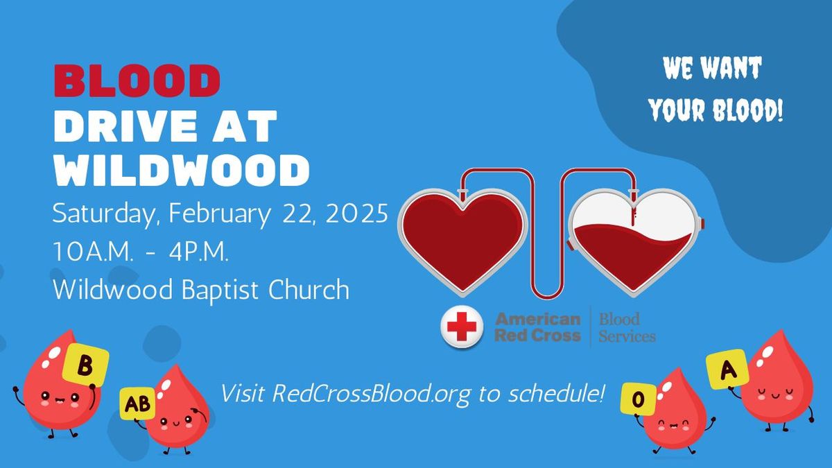 Blood Drive at Wildwood