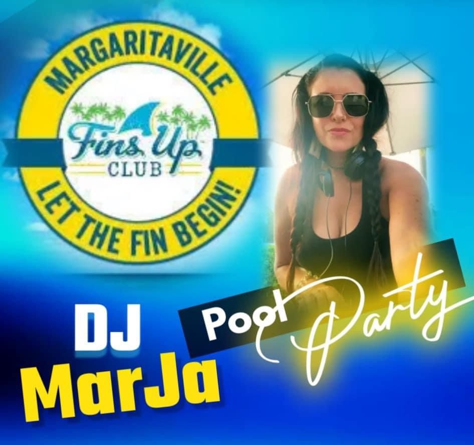 DJ Marja at Fins Up