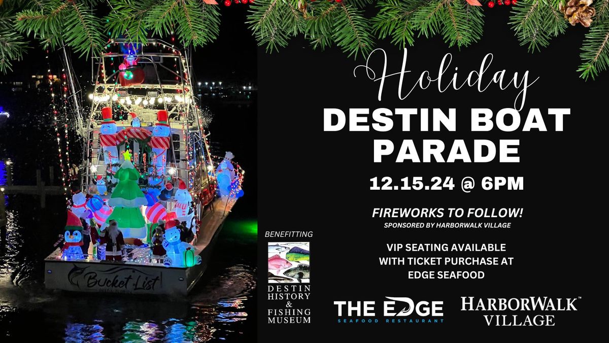 38th Annual Holiday on the Harbor Boat Parade