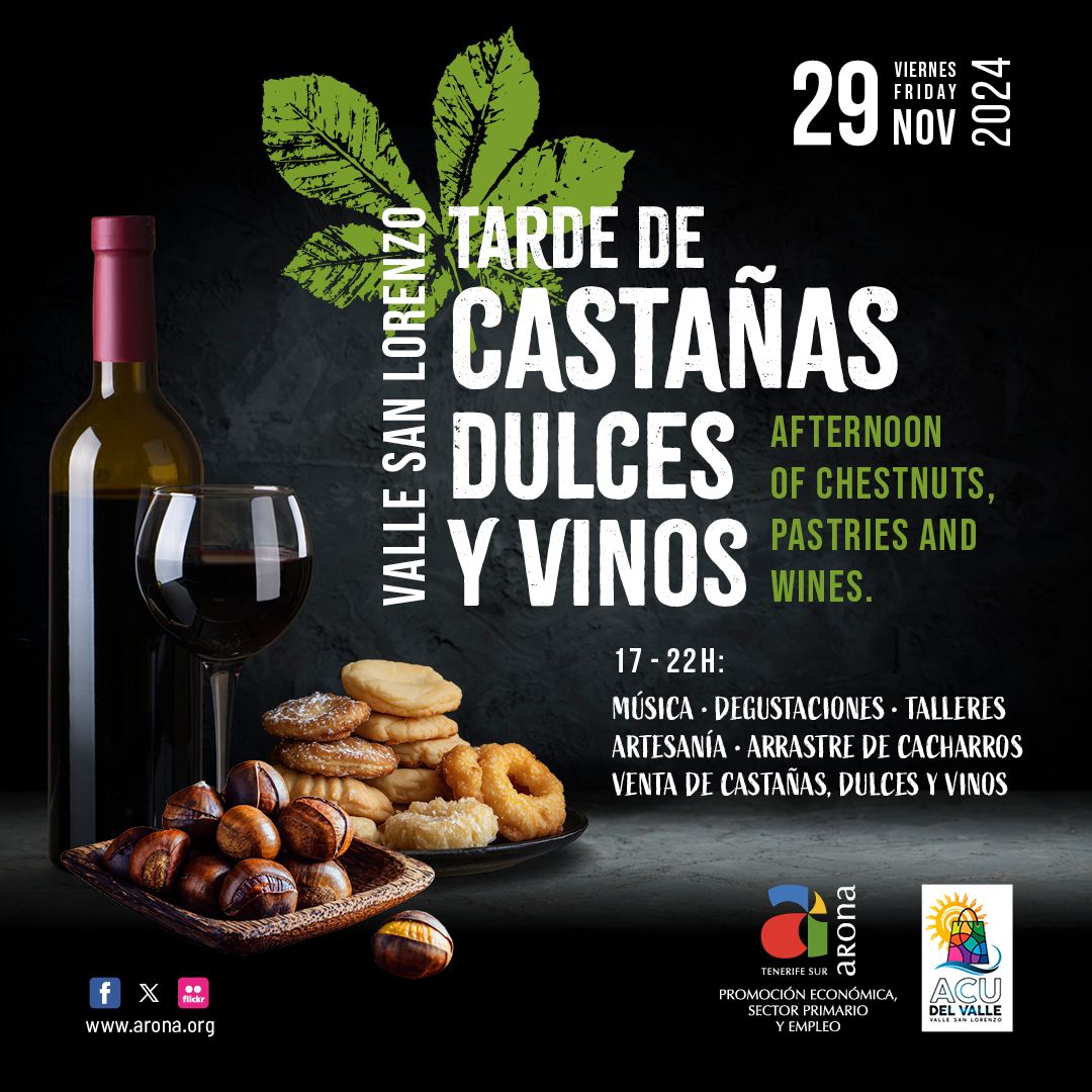 Tarde de Casta\u00f1as, Dulces y Vinos - 2024