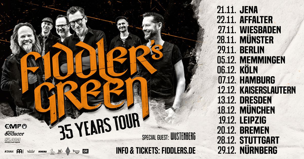 FIDDLER'S GREEN "35 Years Tour" \u2022 Berlin