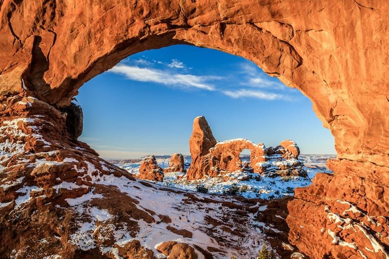 Road-Trip: Wintery Arches, Canyonlands National Parks, Goblin Valley, w\/moderate hikes