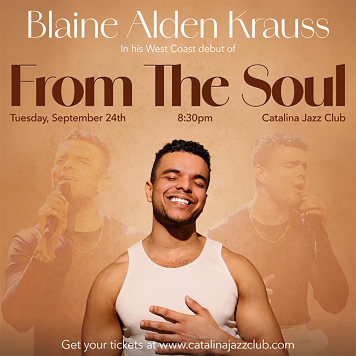 An Evening with BLAINE ALDEN KRAUSS | star of "HAMILTON, the Musical" at...