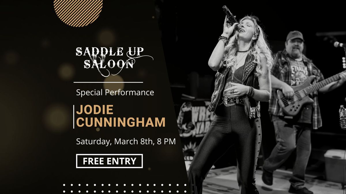 Jodie Cunningham live at Saddle Up Saloon | March 8