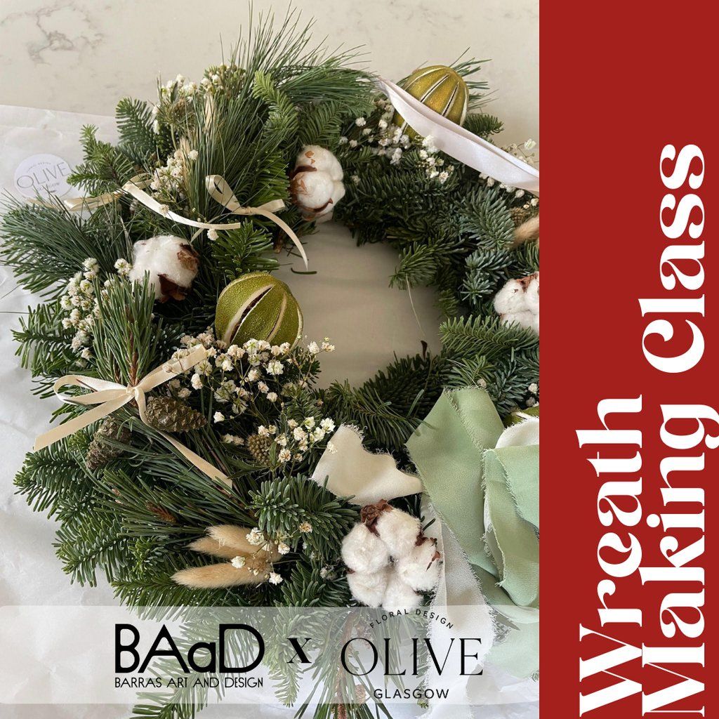 Olive Flowers x BAaD - Festive Wreath Masterclass