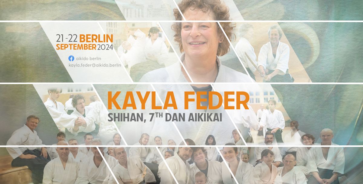 Kayla Feder Shihan Berlin 2024 Aikido Seminar