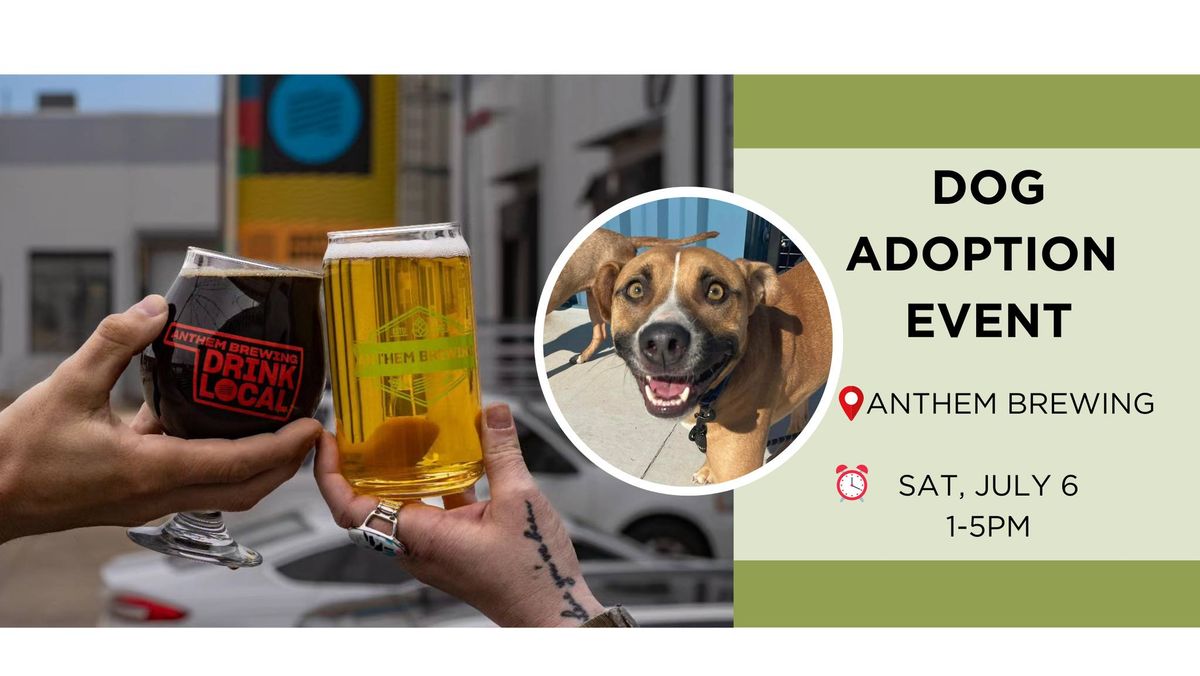 Mutt Misfits Dog Adoption Event with Athem Brewing