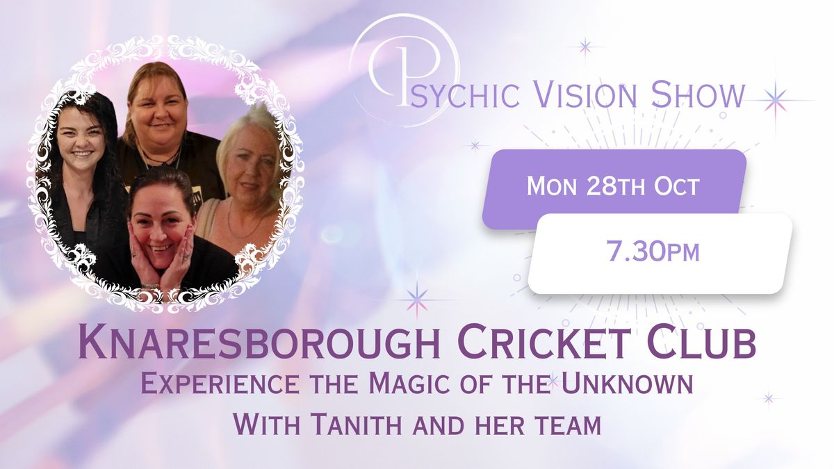 Psychic Medium Show - Knaresborough Cricket Club