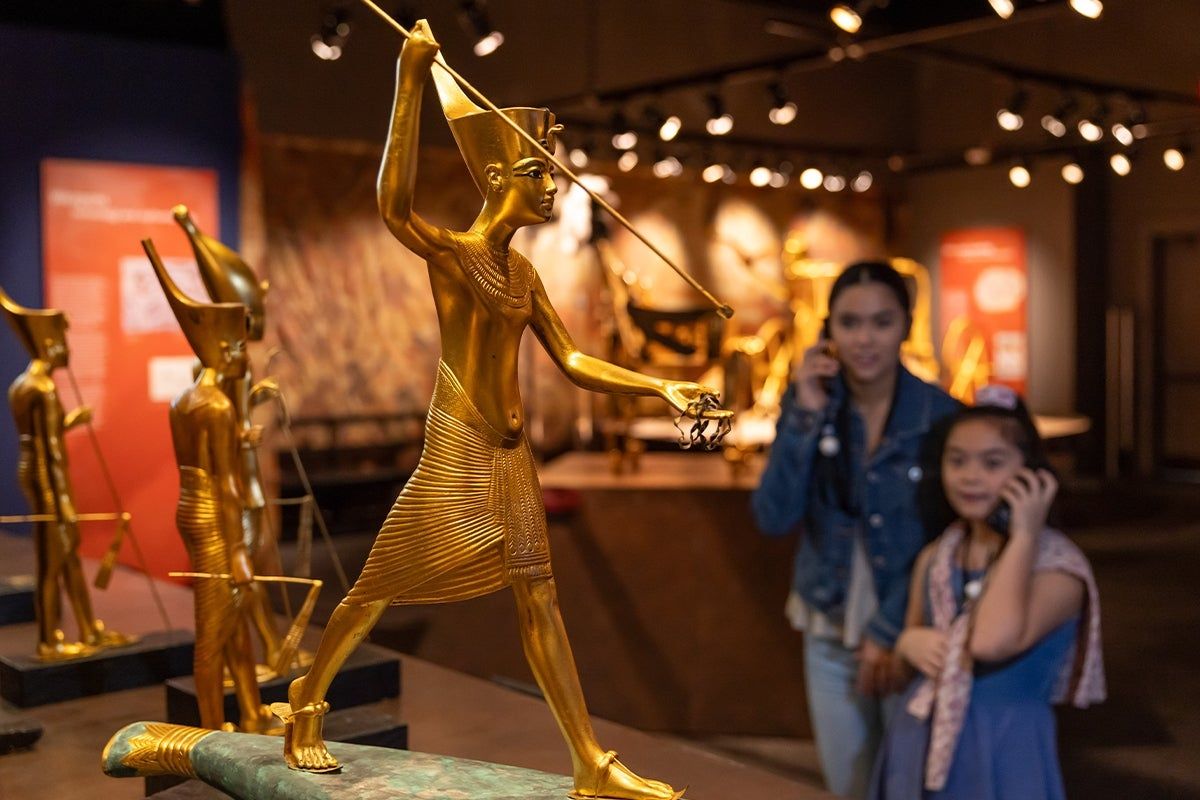 Parking King Tut's Tomb Exhibit