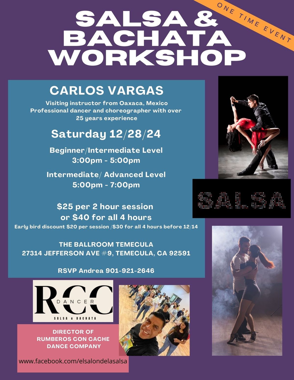 Salsa & Bachata Workshop