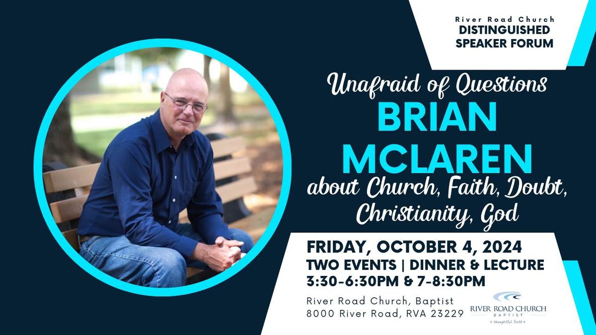 Brian McLaren: Unafraid of Questions about Church, Faith, Doubt, Christianity, God