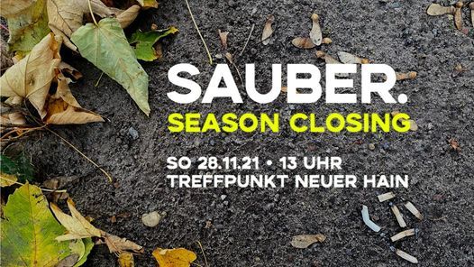 CleanUp | sauber.Season Closing