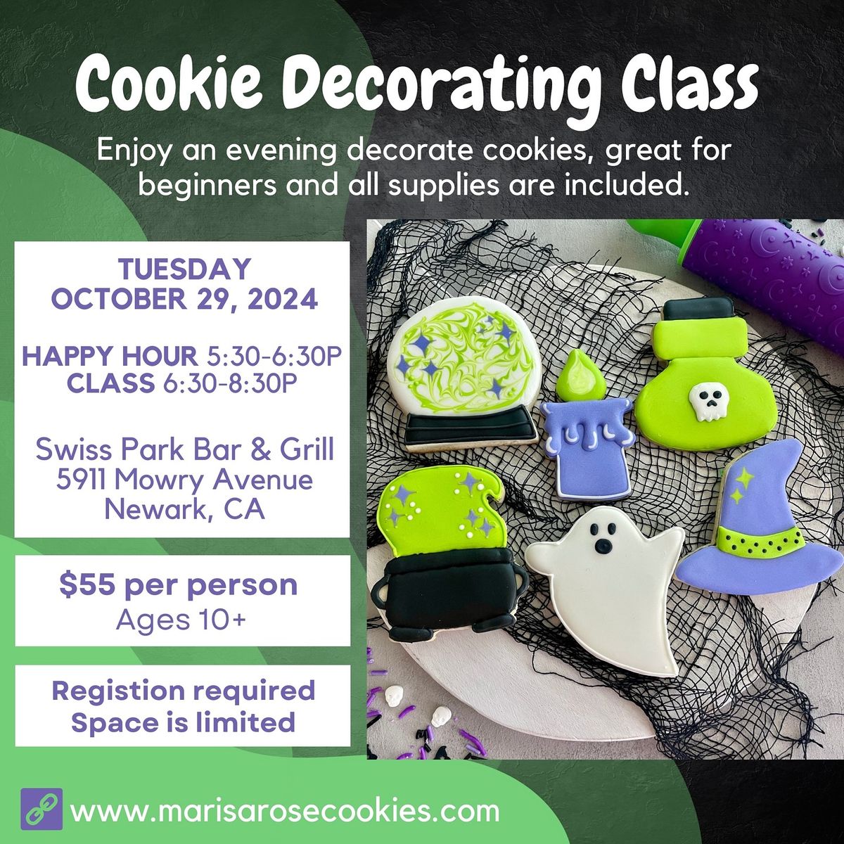 Halloween Cookie Class