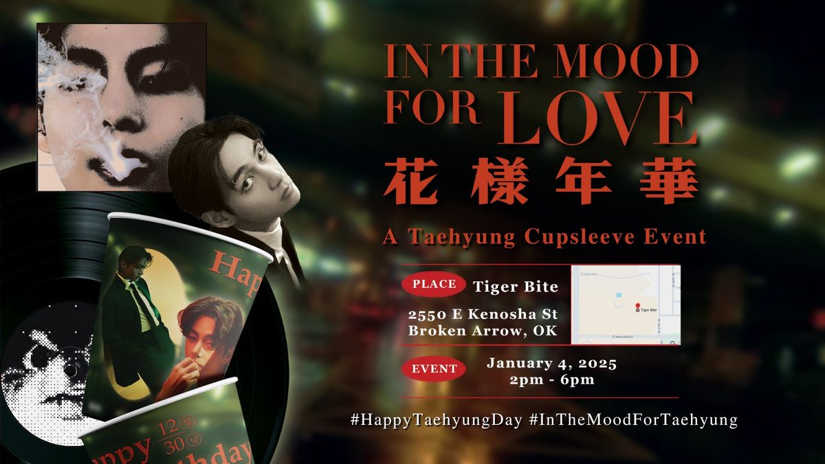 Taehyung Cupsleeve - In the Mood For Love