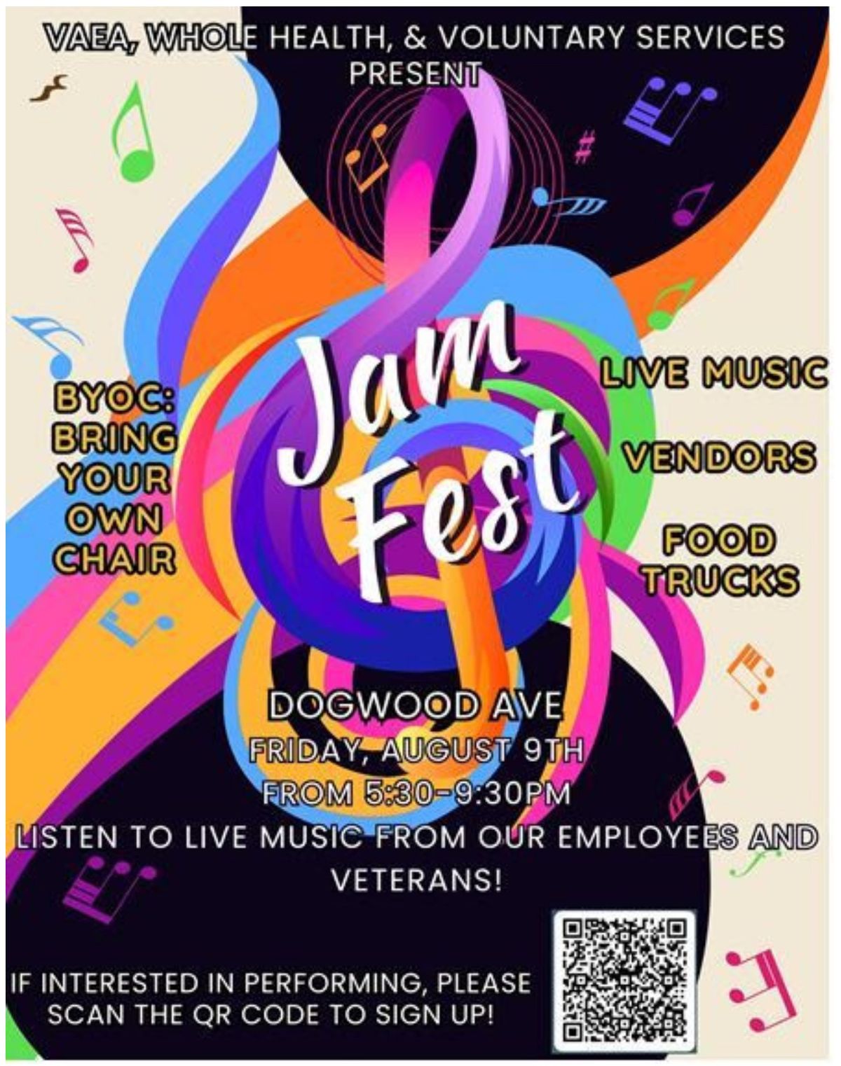 VA Medical Center Jam Fest for Veterans & Families