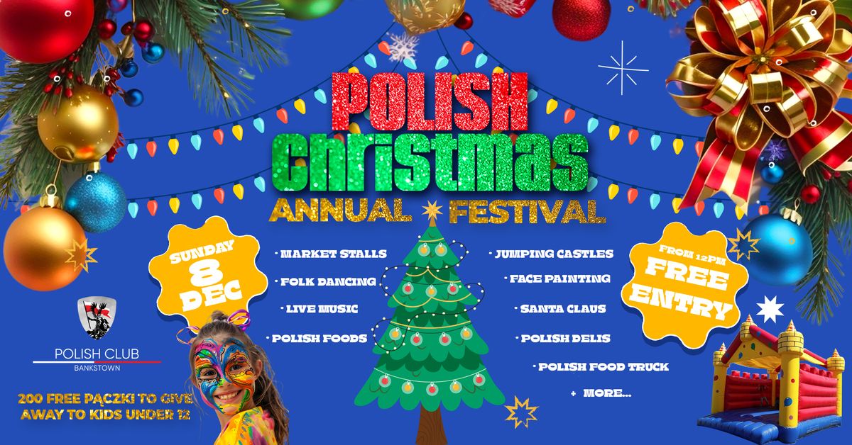 Annual Polish Christmas Festival @ The Polish Club