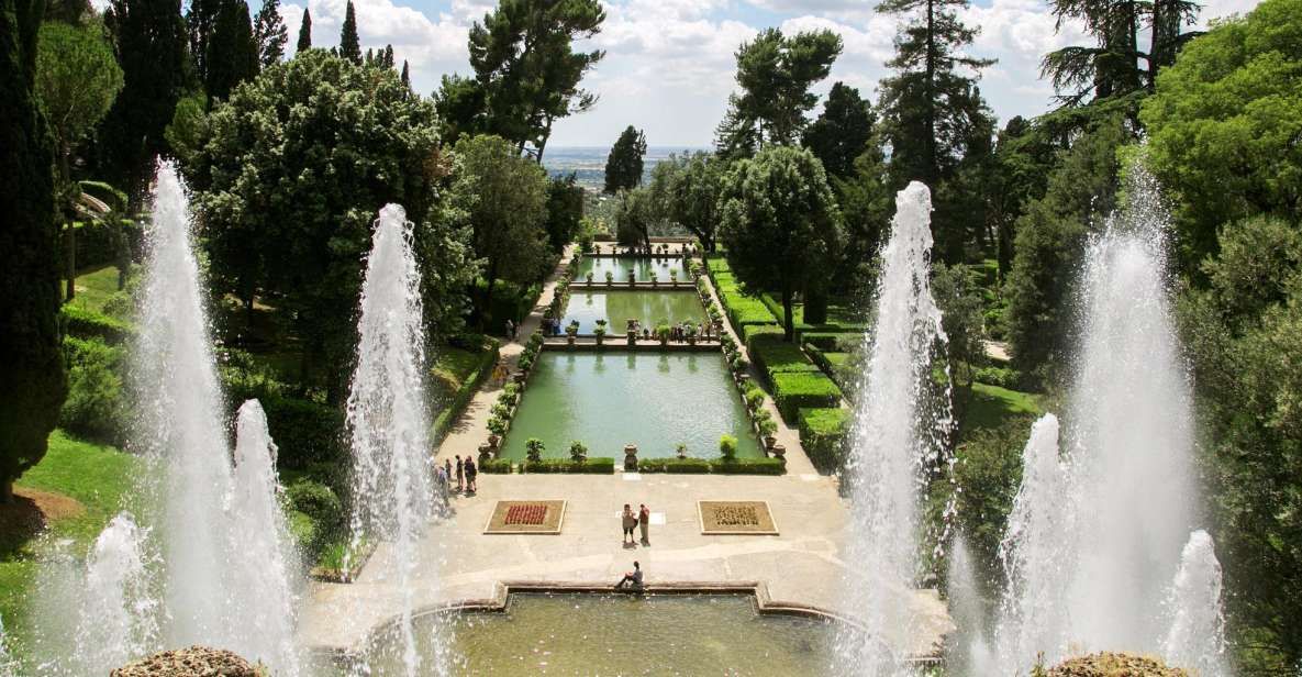 From Rome: Villa D'Este and Hadrian's Villa Tivoli Tour