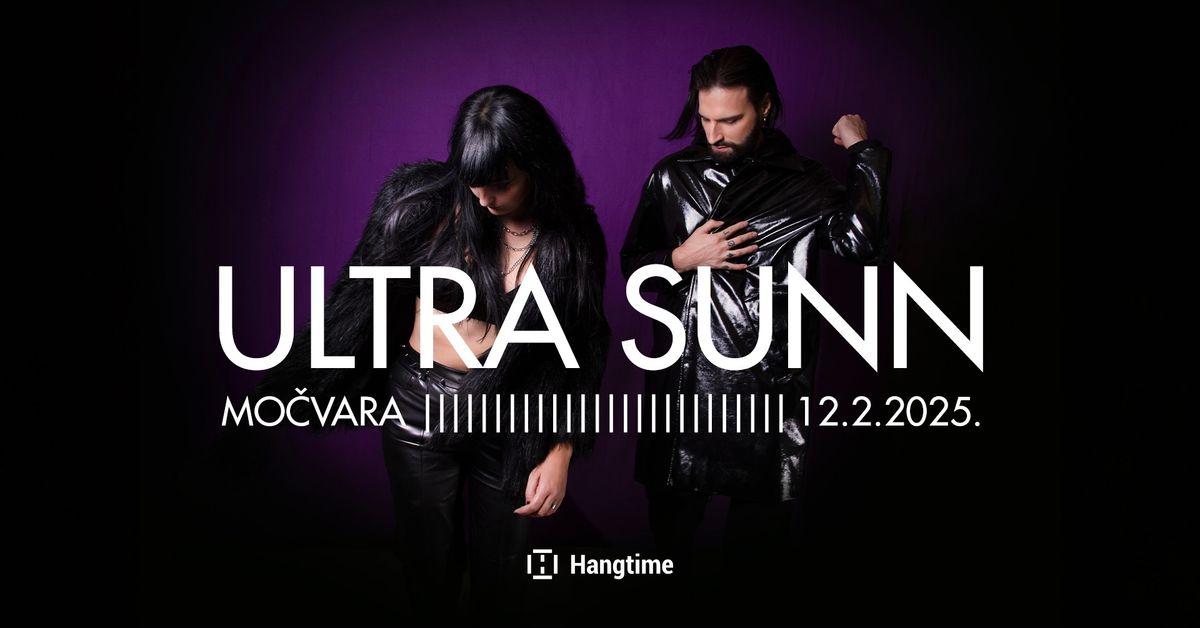 Darkwave duo ULTRA SUNN premijerno u Hrvatskoj!