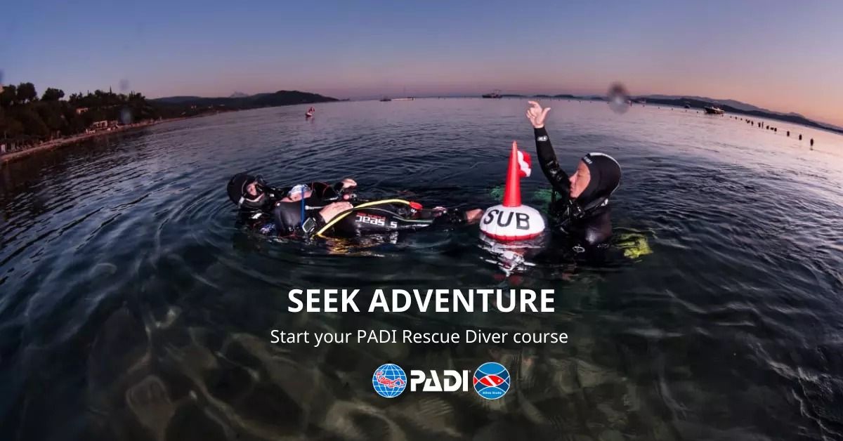 Padi Rescue Diver with Elearning