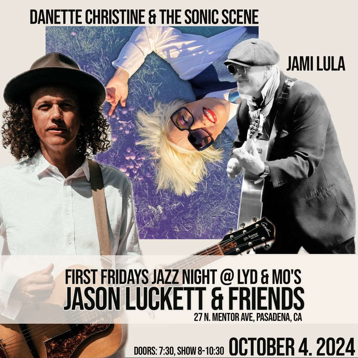 First Fridays Jazz Night w\/ Jason Luckett & Friends \u2013 The Finale w\/ Jami Lula, Danette Christine