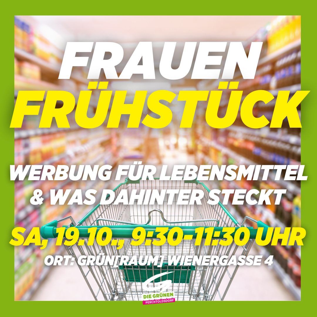 Frauenfr\u00fchst\u00fcck - Werbung f\u00fcr Lebensmittel