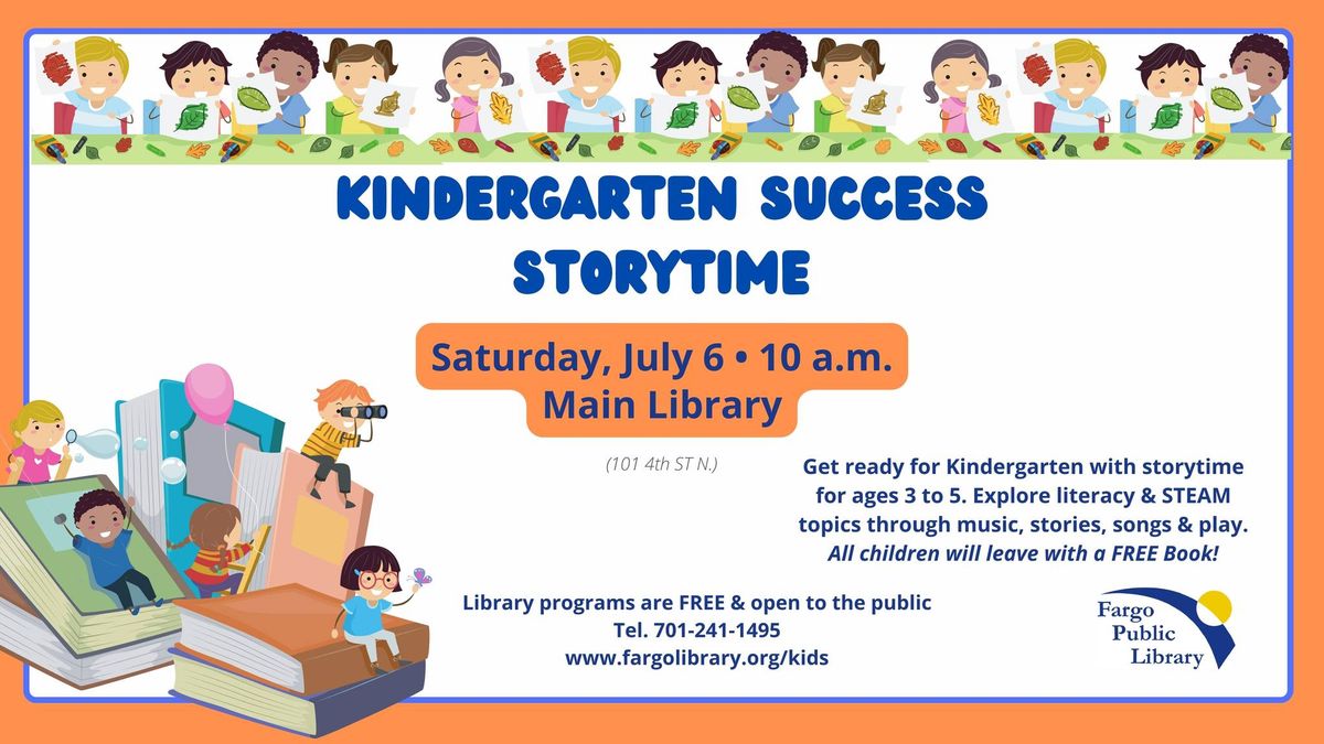 Kindergarten Success! Storytime Series