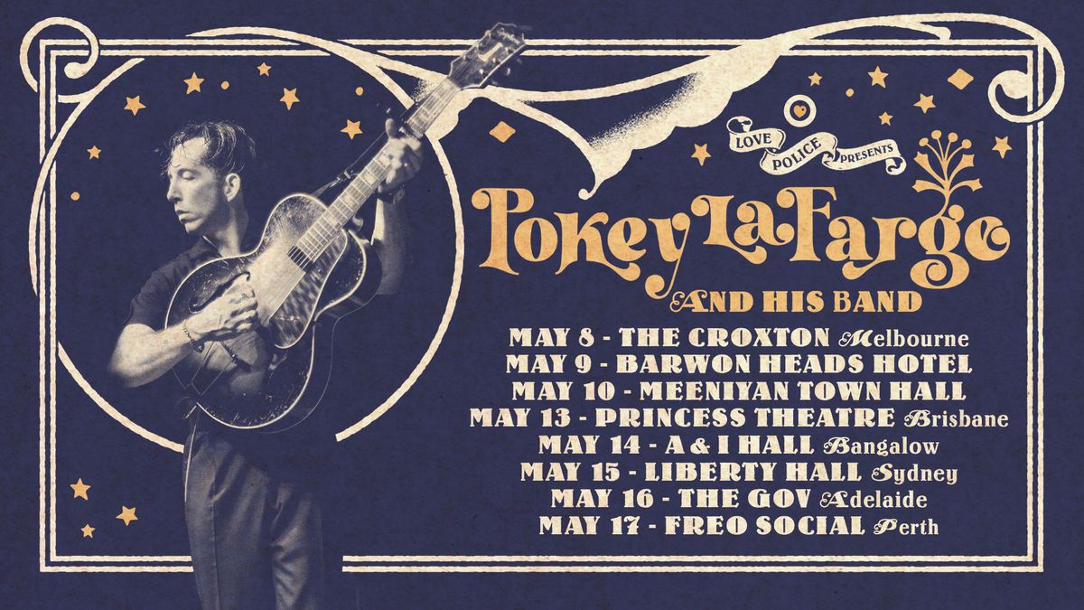 POKEY LAFARGE AND HIS BAND - BRISBANE, QLD