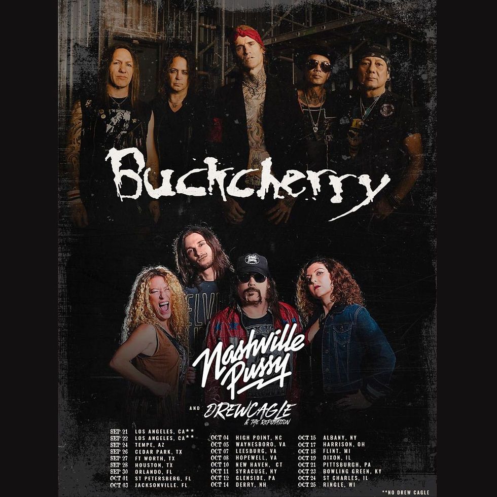 Buckcherry and Nashville Pussy at Keswick Theatre