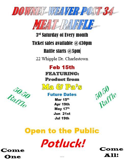 American Legion Meat Raffle