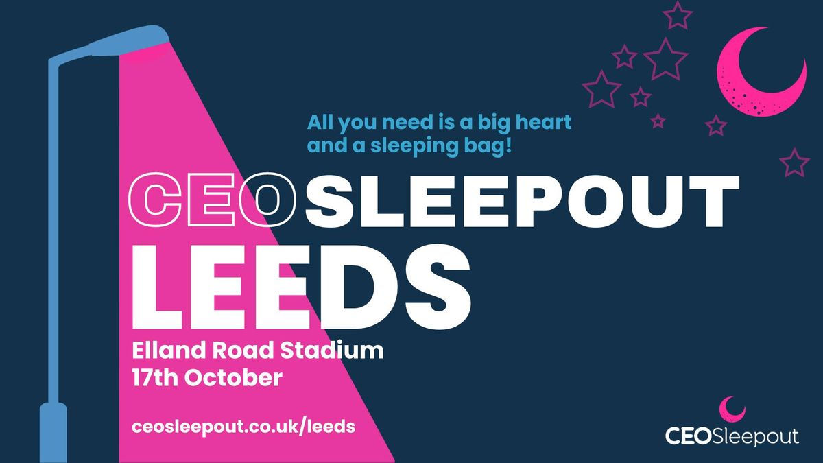 CEO Sleepout Leeds 2024