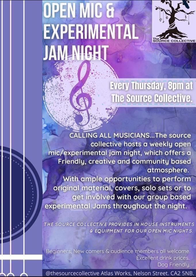 OPEN MIC\/EXPERIMENTAL JAM NIGHT