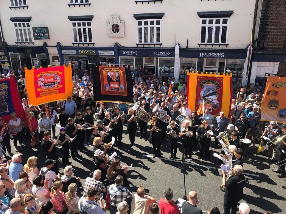 GMB @ Durham Miners Gala 2023