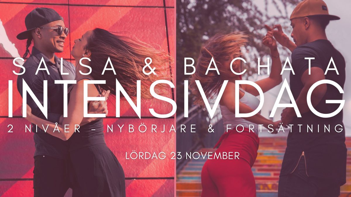 Salsa & Bachata Intensivdag - 2 niv\u00e5er!