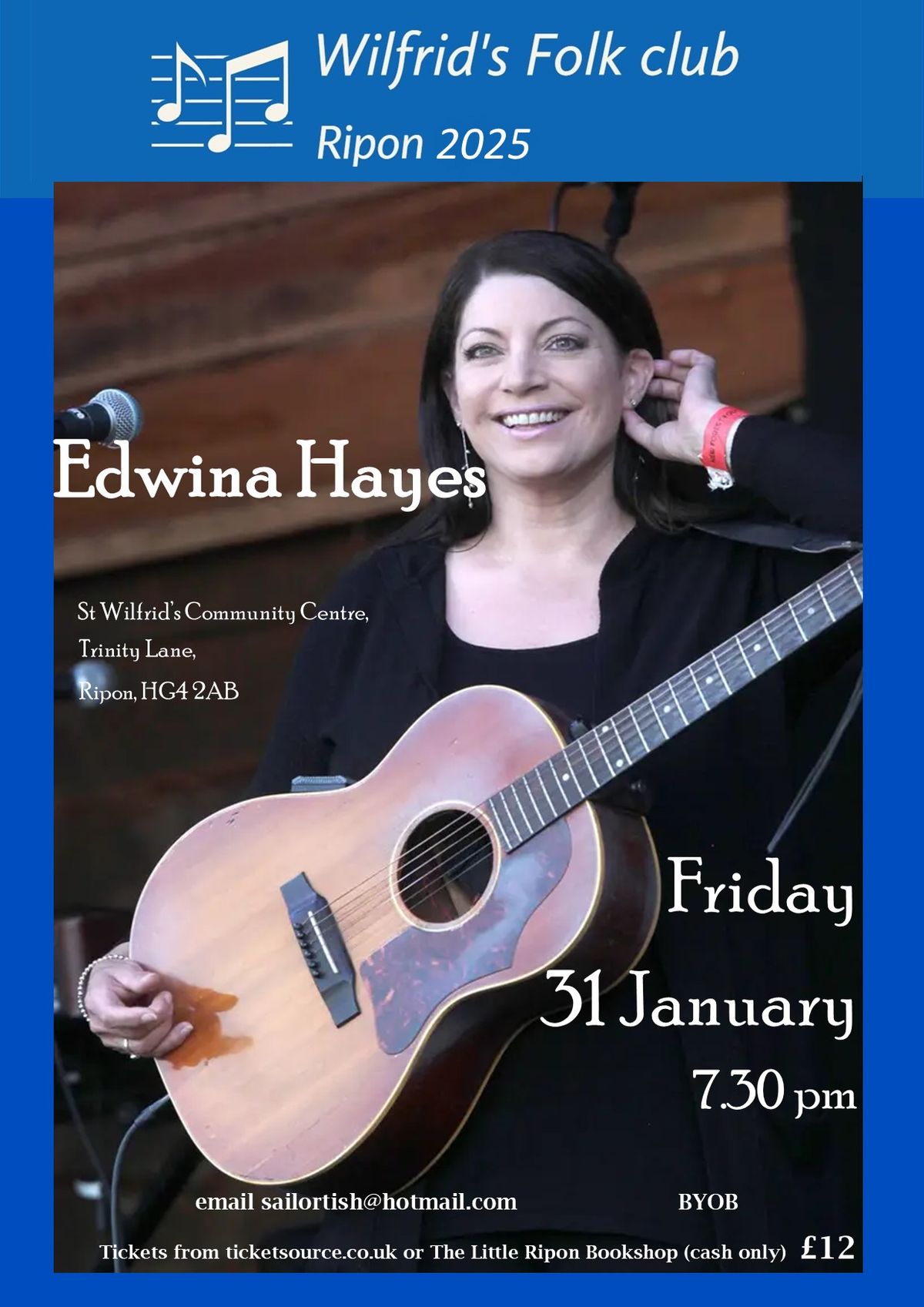 Edwina Hayes Guest Night