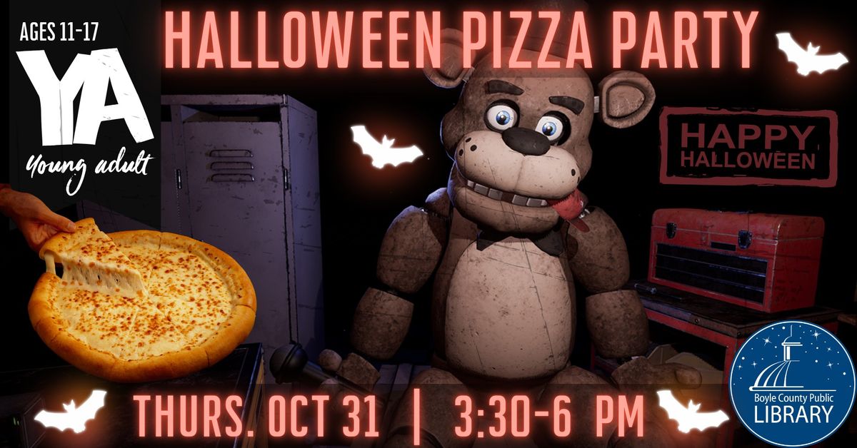 YA Halloween Pizza Party