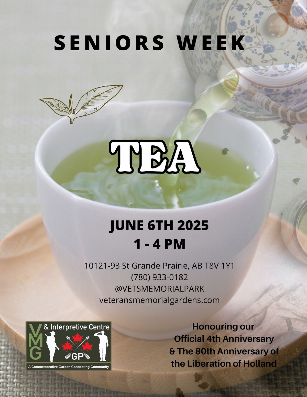 Seniors Tea in the Gardens