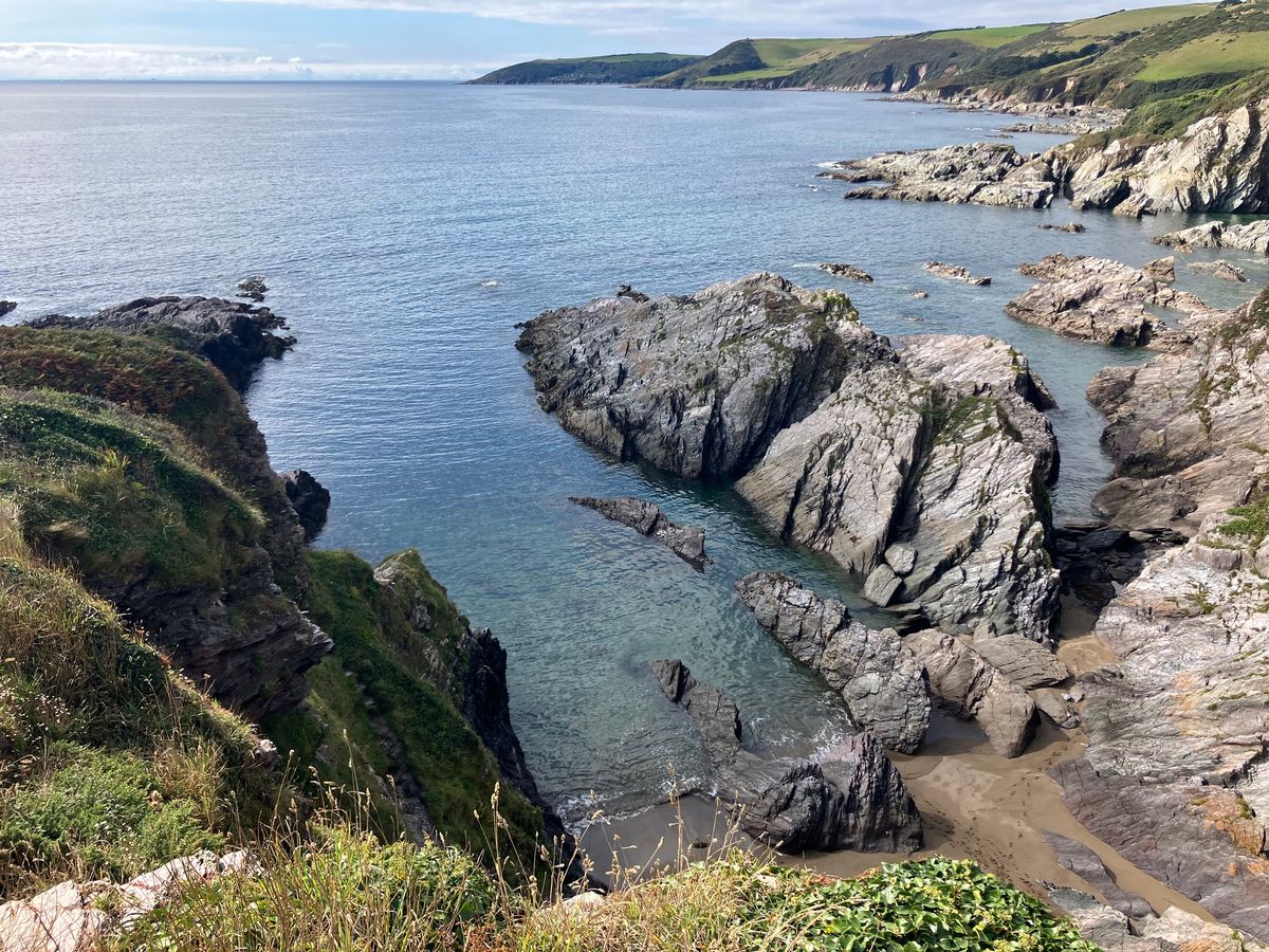 Stoke to Butcher's Cove Coastal Wild Swimming Walk 