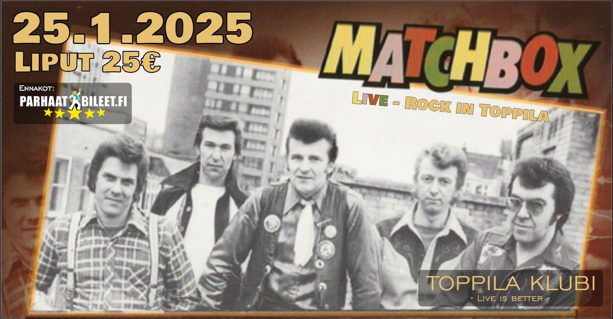 Matchbox - Live Rock in Toppila