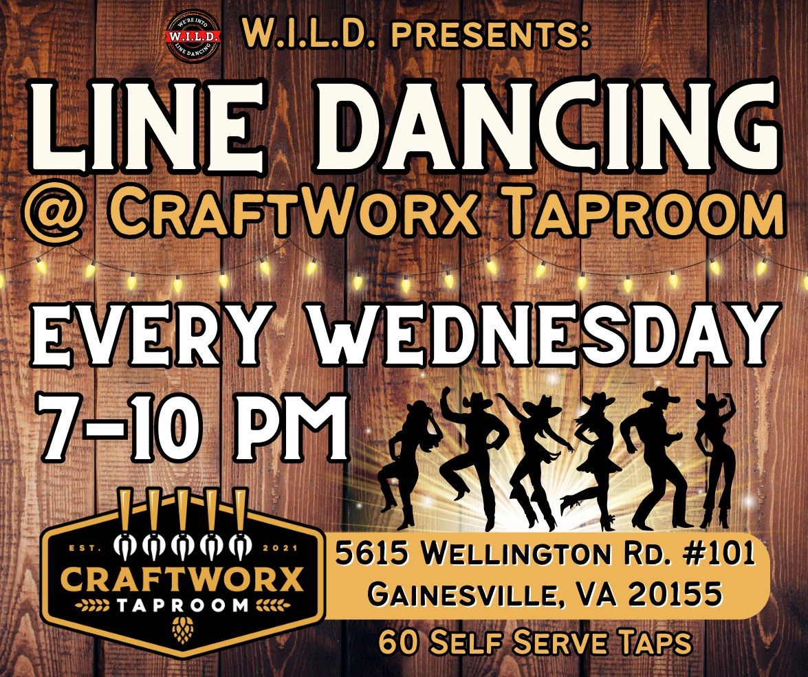 Line Dancing @ CraftWorx Taproom (Gainesville)