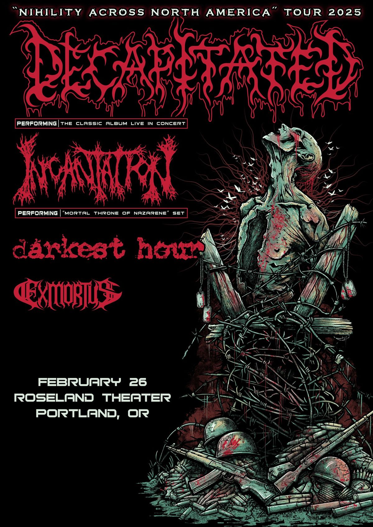 Decapitated - Roseland Theater - Portland, OR