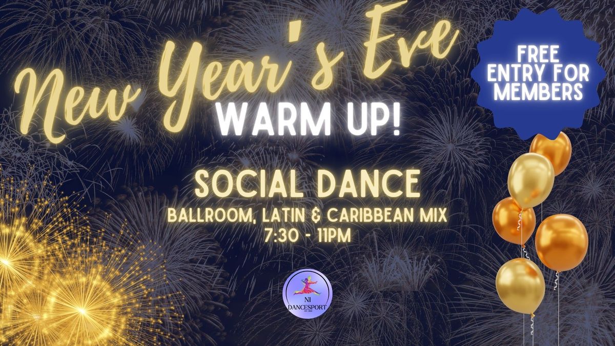 New Year's Eve Social Dance - FREE ENTRY TO MEMBERS