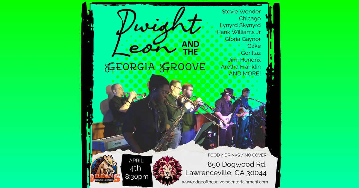 Dwight Leon and the Georgia Groove | Live at Dillon's Restaurant & Sports Bar