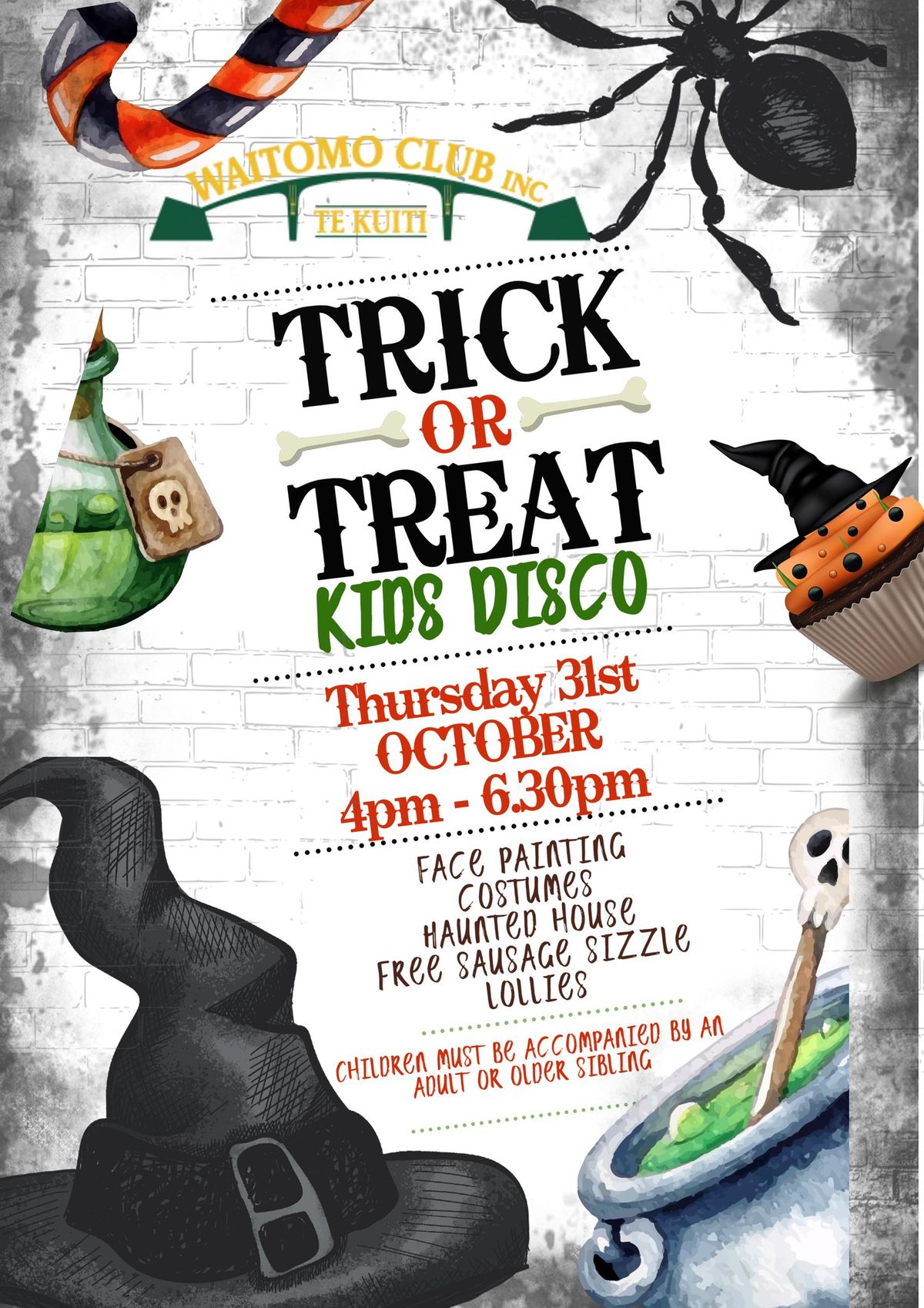 Trick or Treat Kids Disco